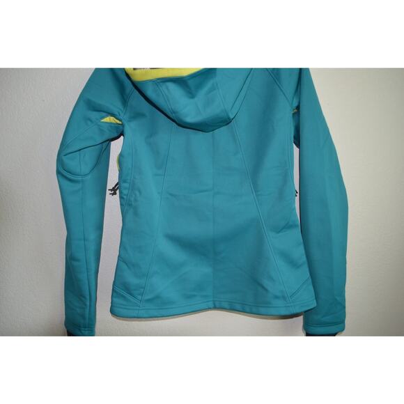 Columbia Women's Heat Feat Softshell Jacket Teal Omni Shield Titanium Size M - Picture 6 of 11